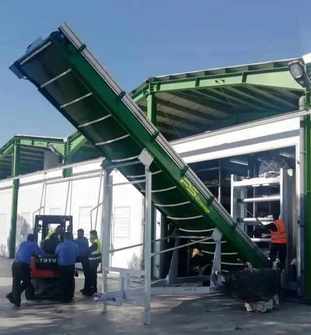 Emptying winch with Emptying conveyor — image 1