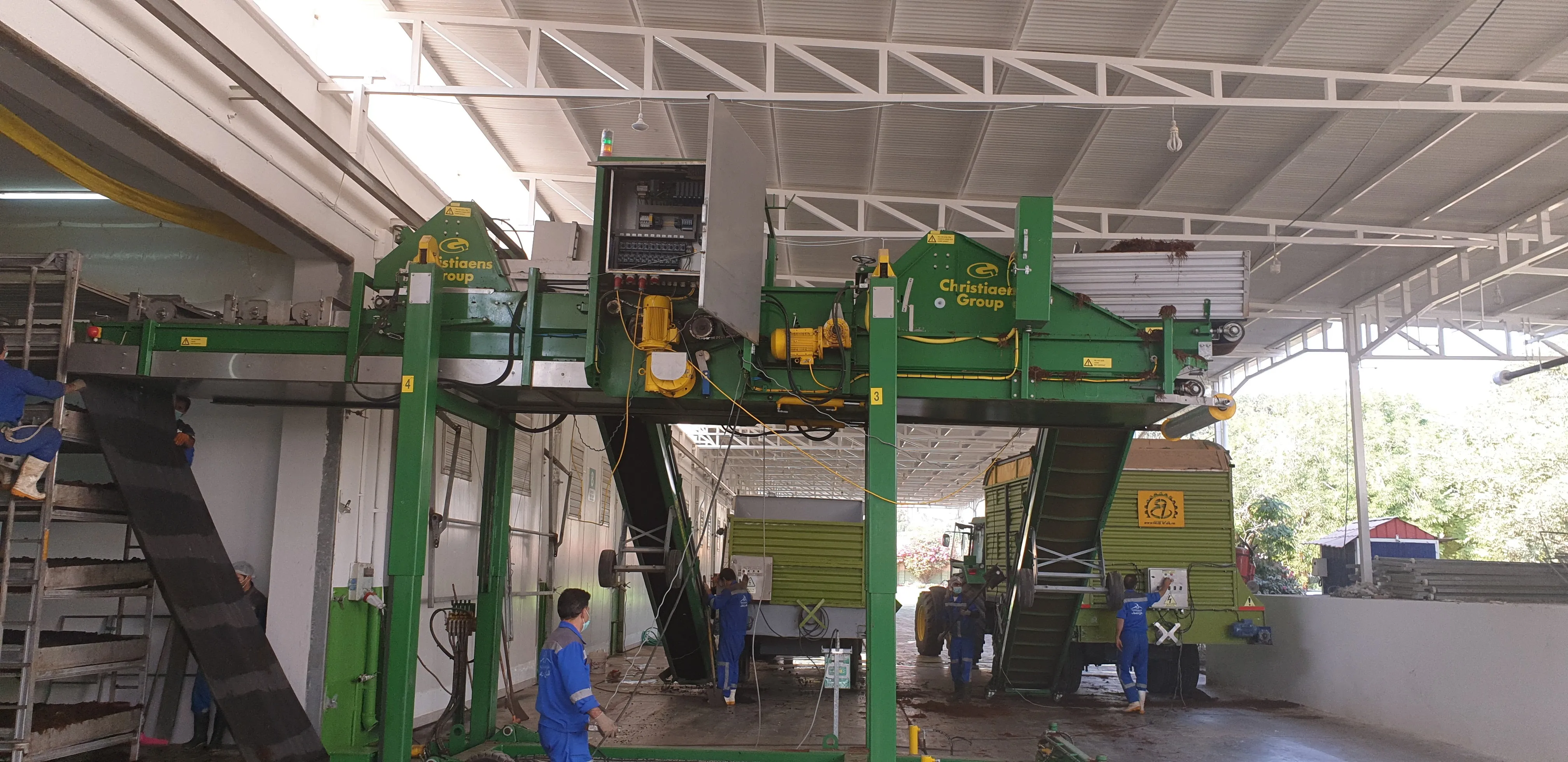 Sadaf Mushroom facility — production floor overview