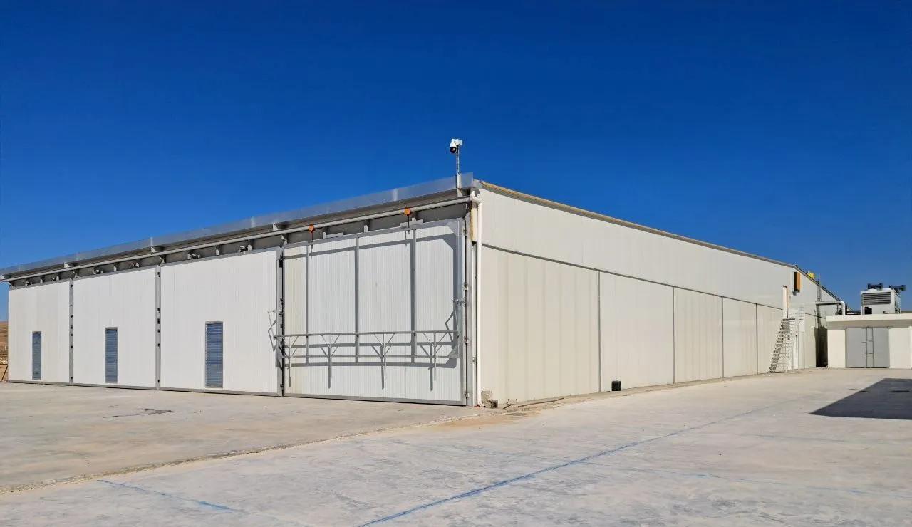 Sadaf Mushroom facility — production floor overview