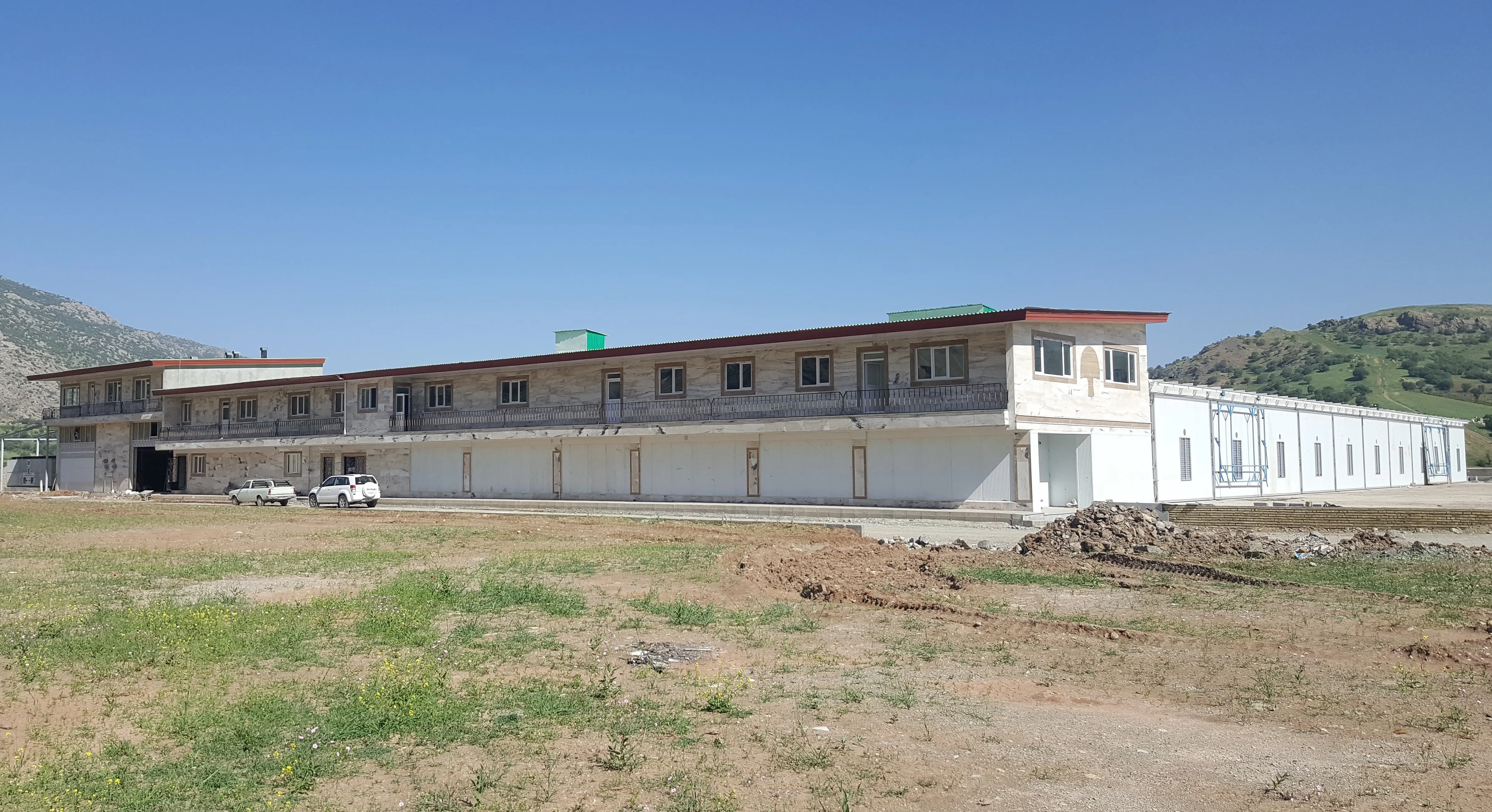 Sadaf Mushroom facility — production floor overview